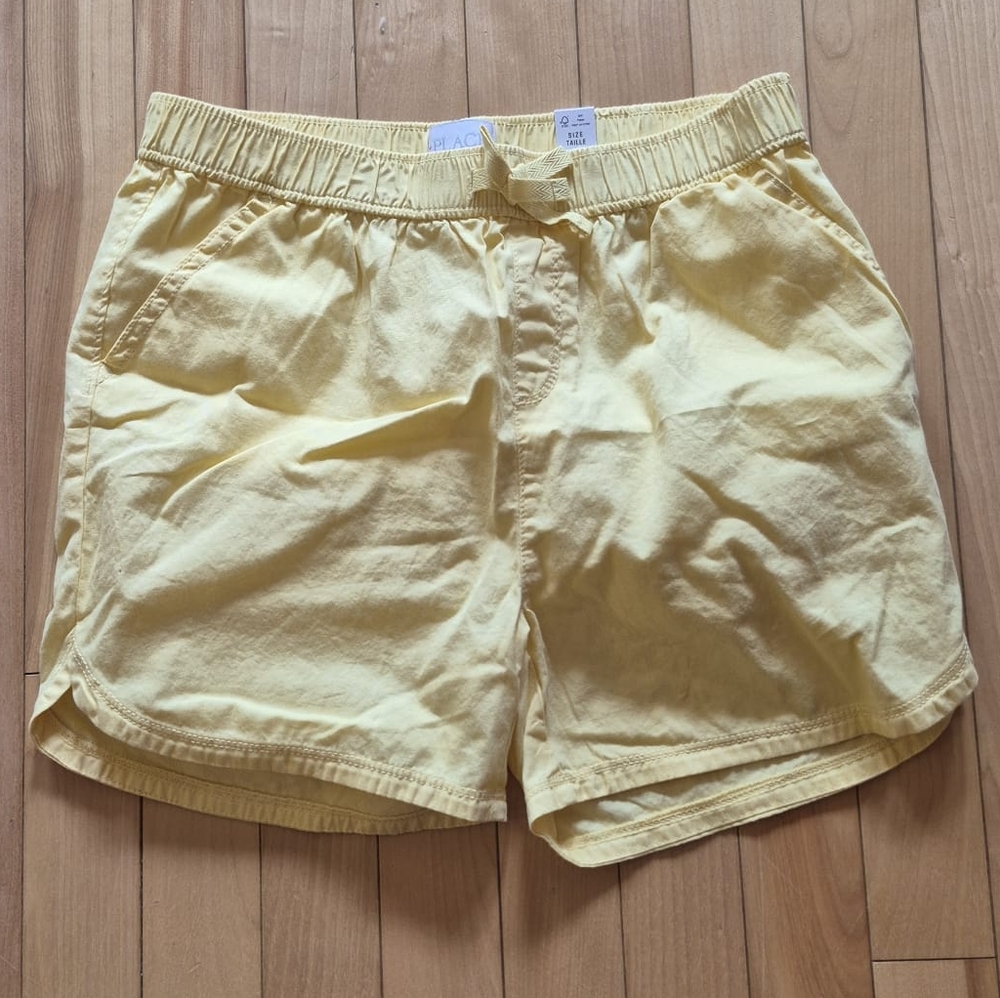 3/15$ Place Light Yellow Kids Shorts